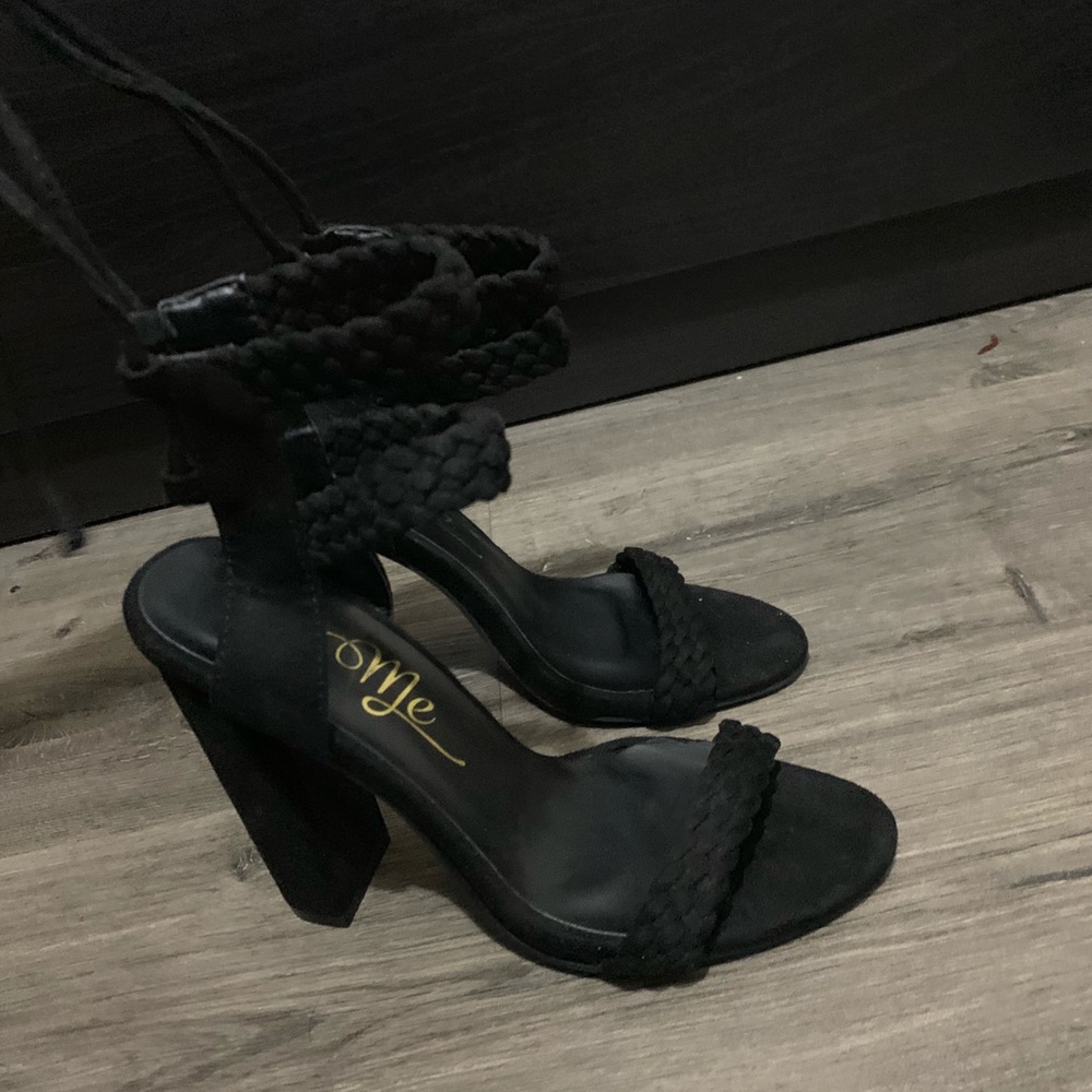 Black heels